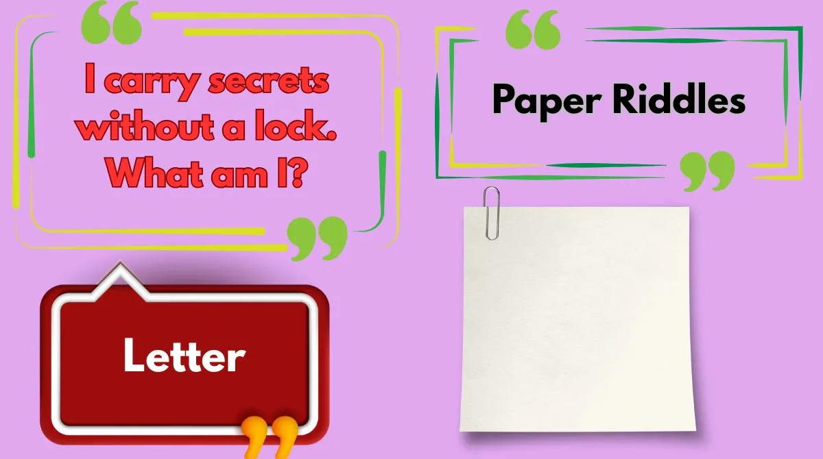 Paper Riddles