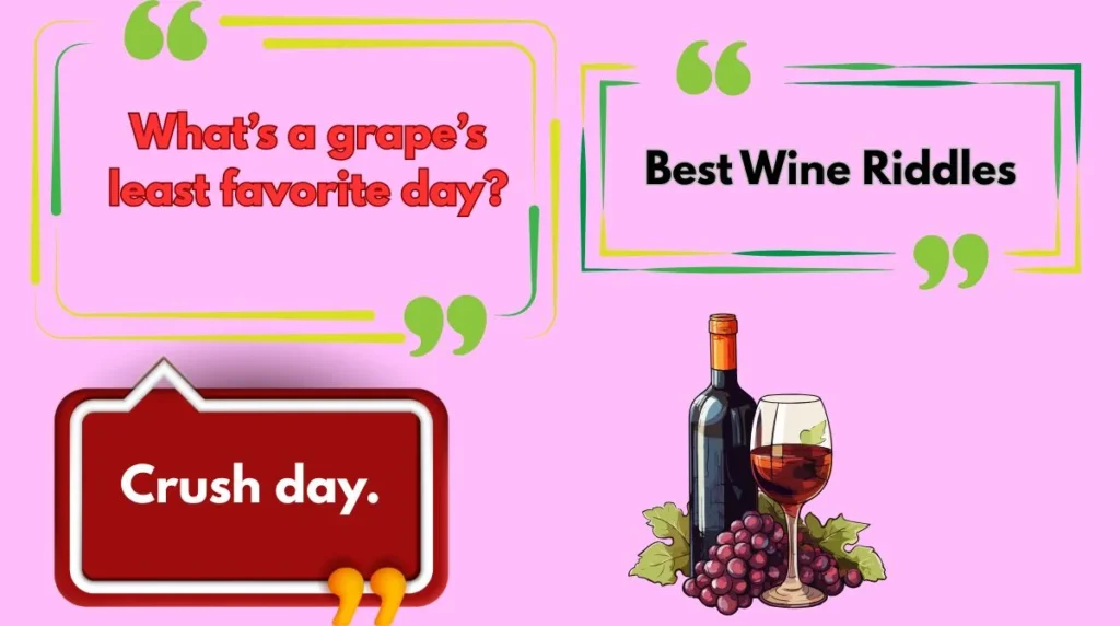 Best Wine Riddles