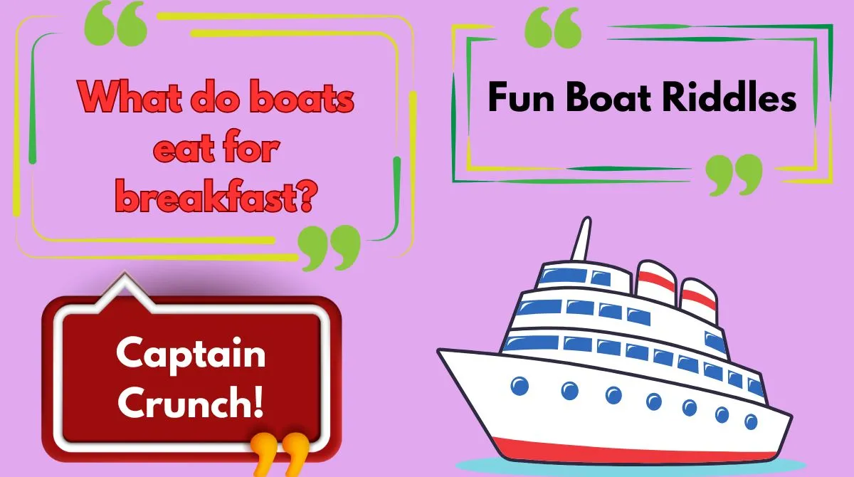 Fun Boat Riddles