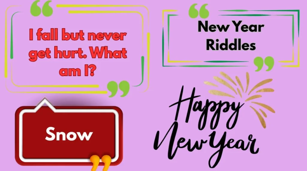 New Year Riddles