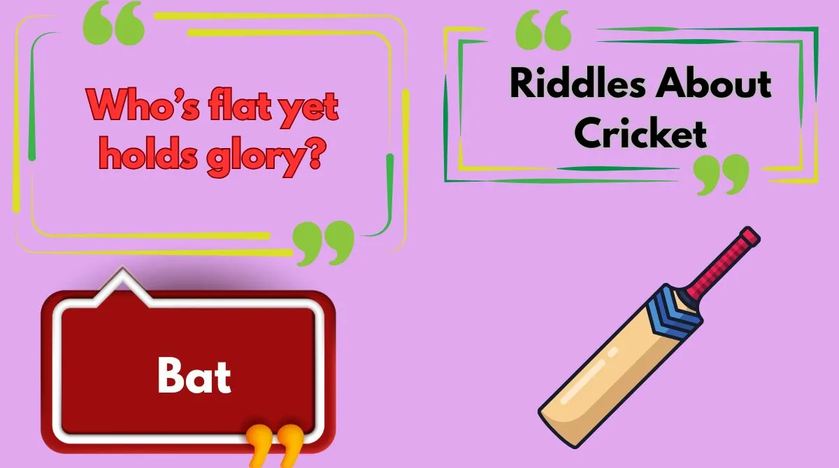 Riddles About Cricket