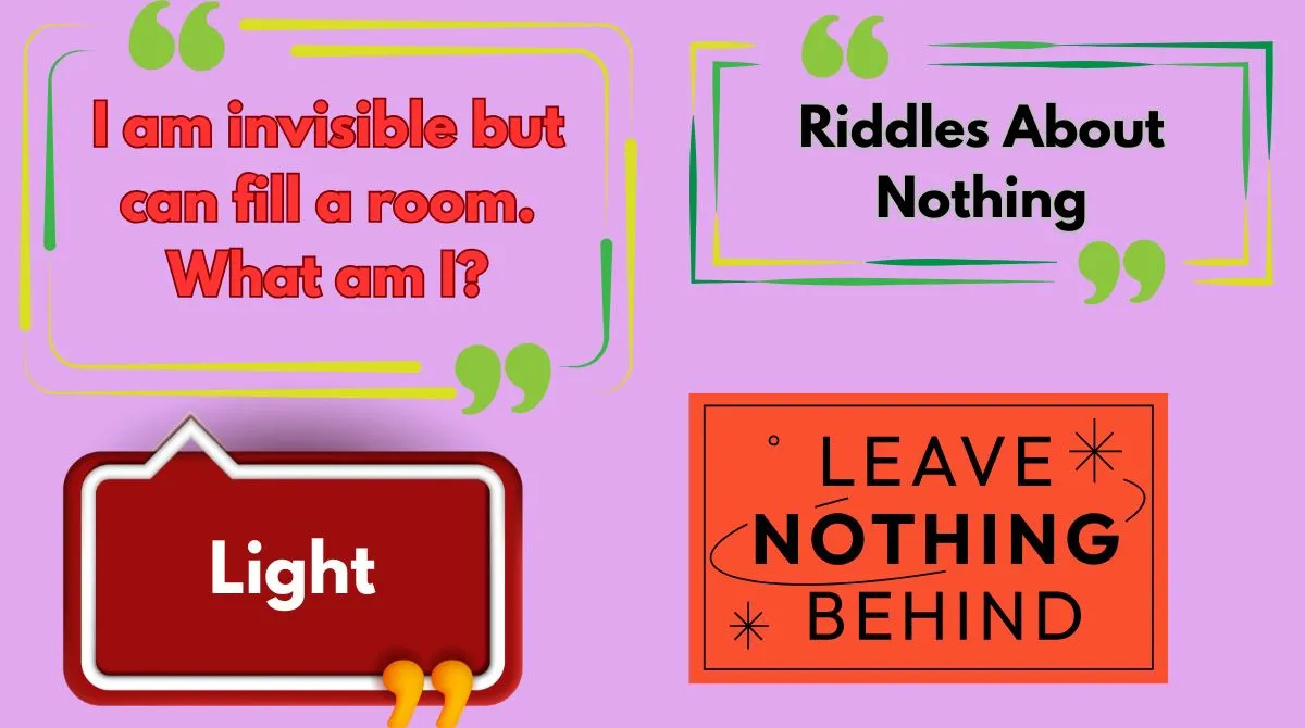 Riddles About Nothing