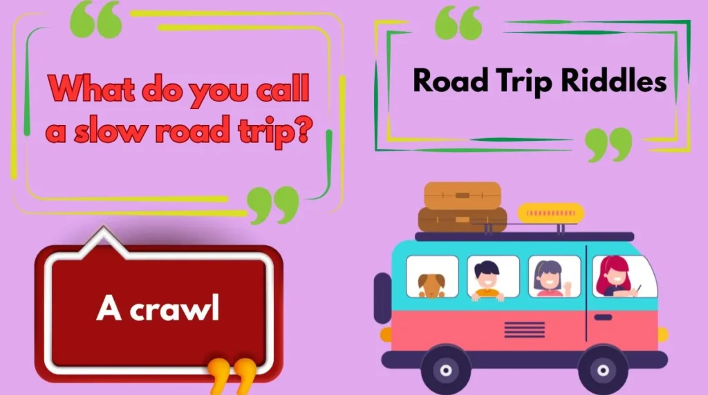 Road Trip Riddles