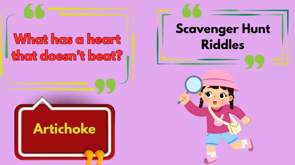 Scavenger Hunt Riddles