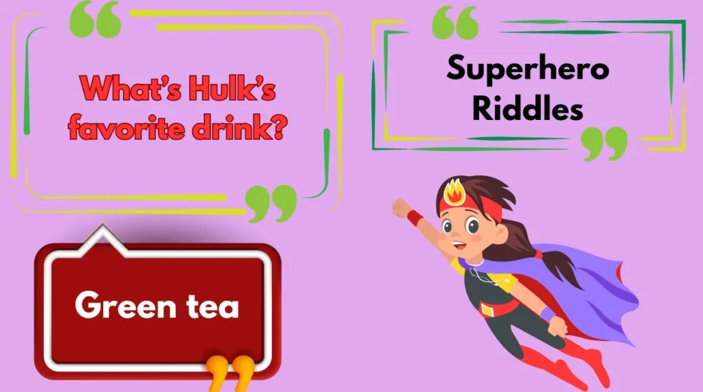 Superhero Riddles