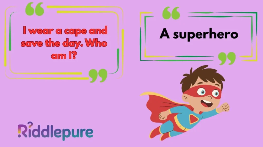 Superhero Riddles with Answers