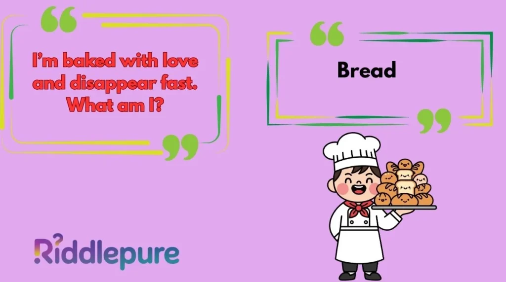 Bakery Riddles for Adults