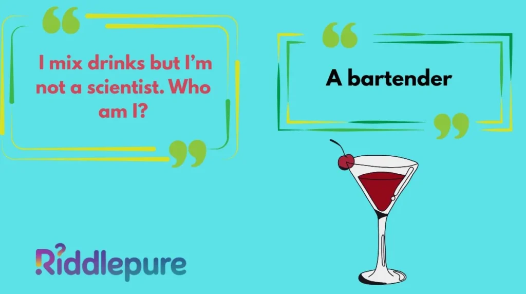 Bar Riddles with Answers