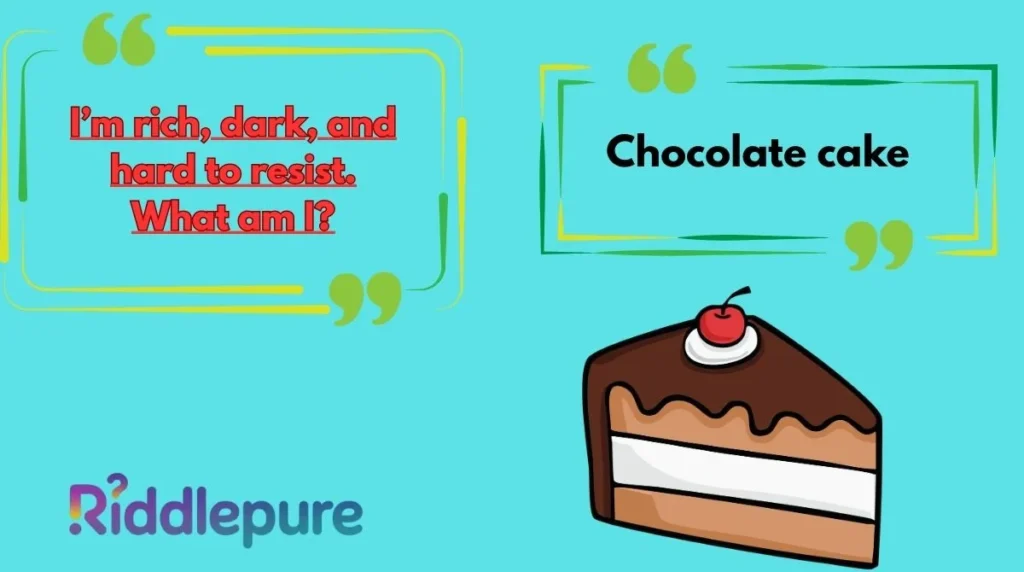 Cake Riddles for Adults