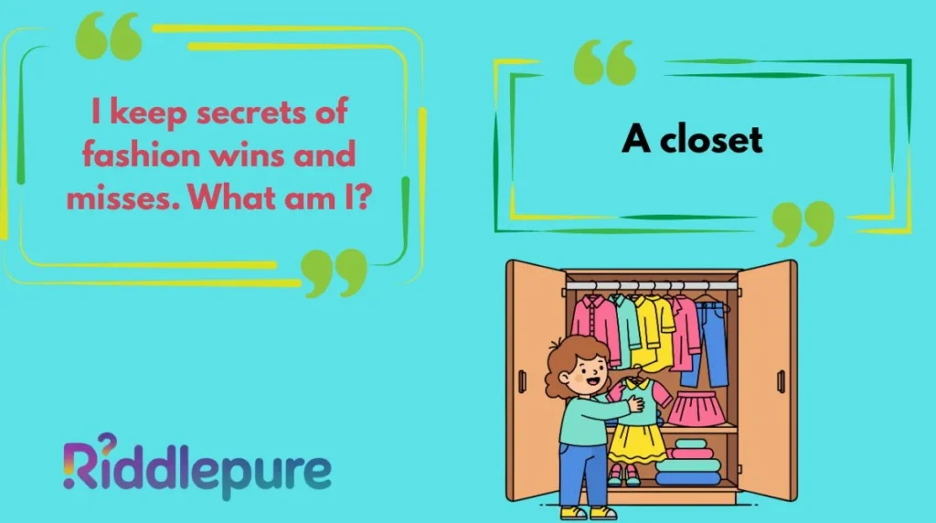 Closet Riddles for Adults