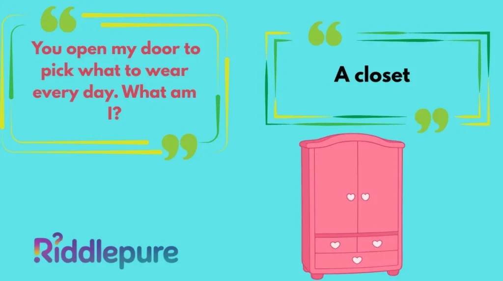 Closet Riddles with Answers