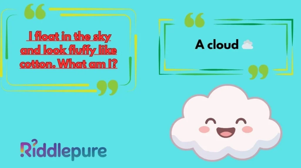 Cloud Riddles for Kids