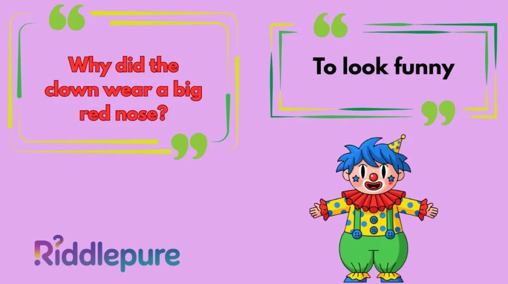 Clown Riddles for Kids