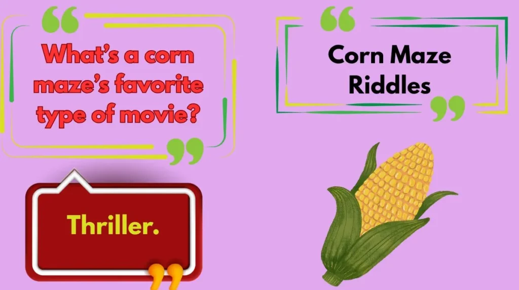 Corn Maze Riddles
