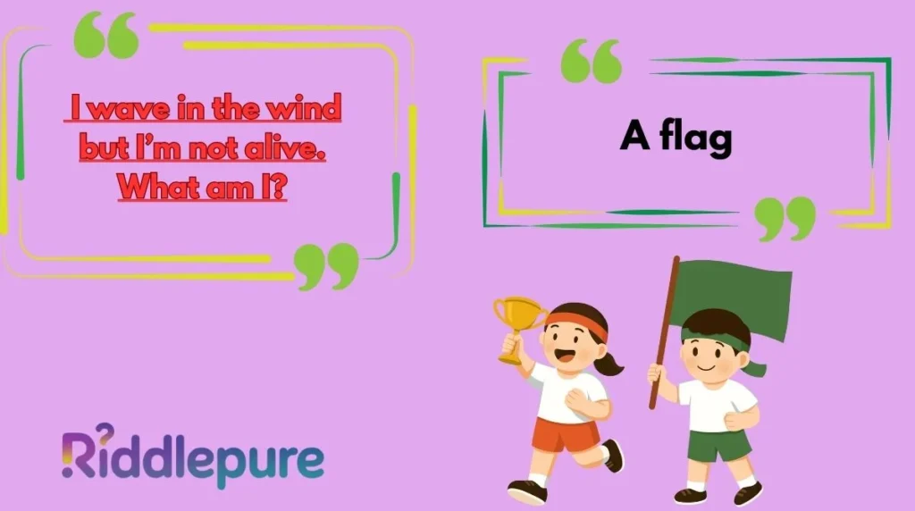 Creative Flag Riddles for Kids