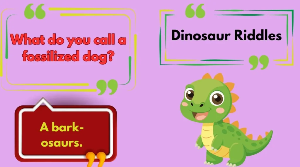 Dinosaur Riddles