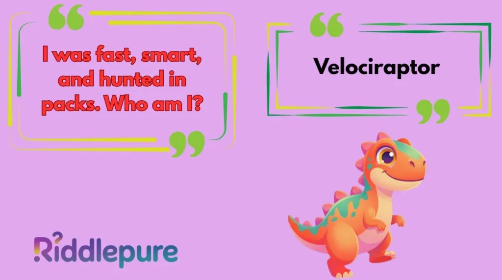 Dinosaur Riddles for Adults