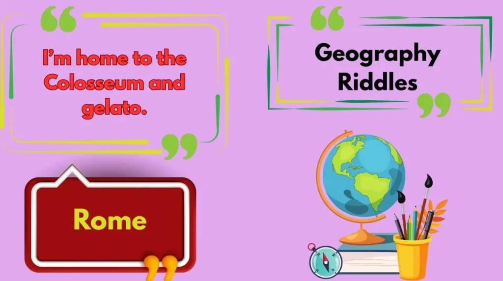 Geography Riddles