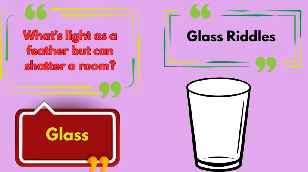 Glass Riddles