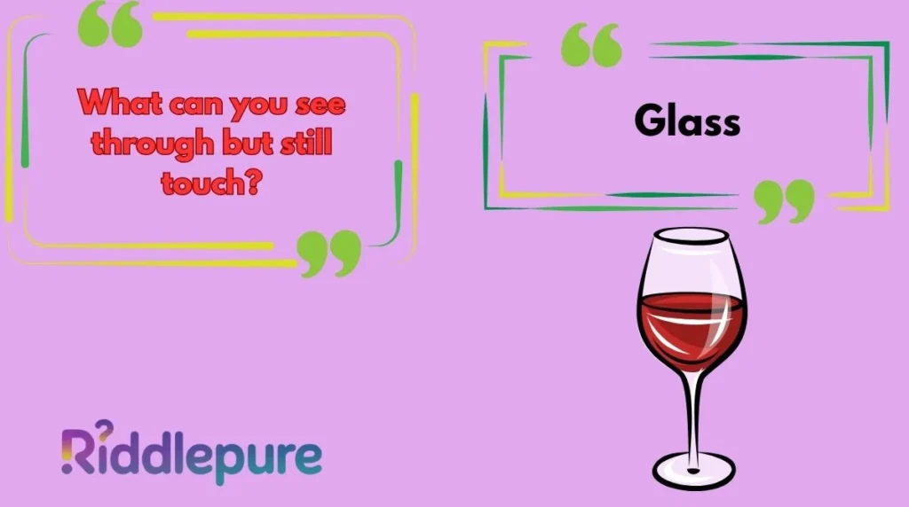 Glass Riddles for Kids