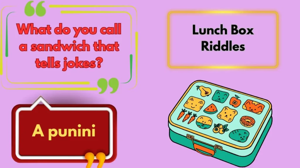 Lunch Box Riddles