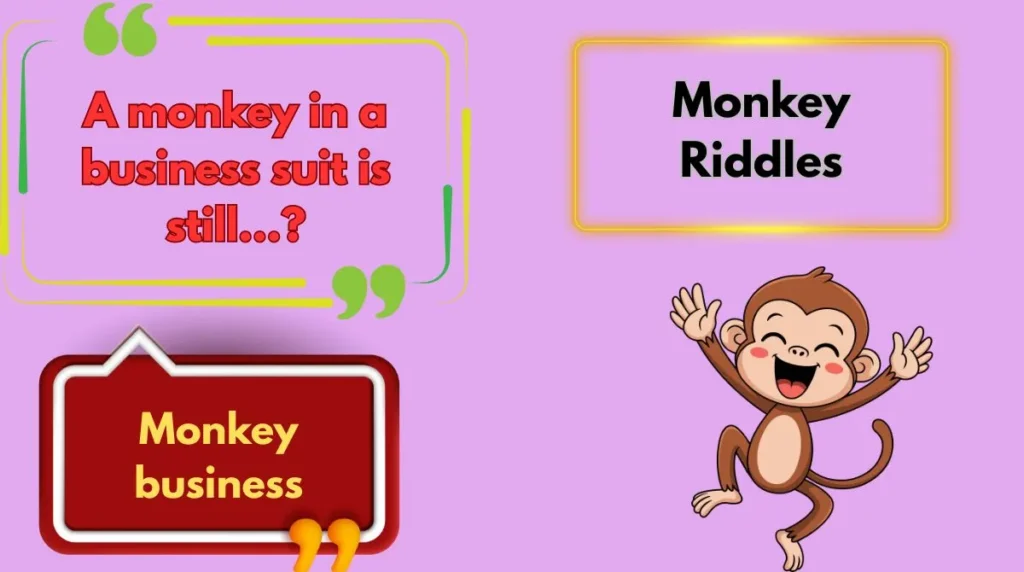 Monkey Riddles