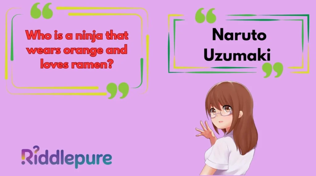 Anime Riddles for Kids