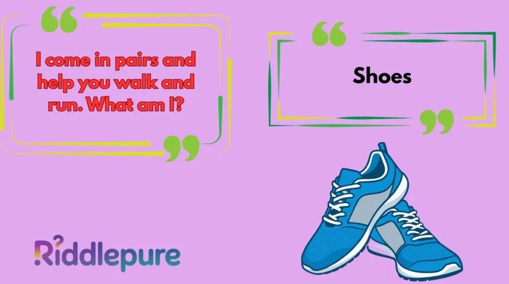 Shoe Riddles for Kids