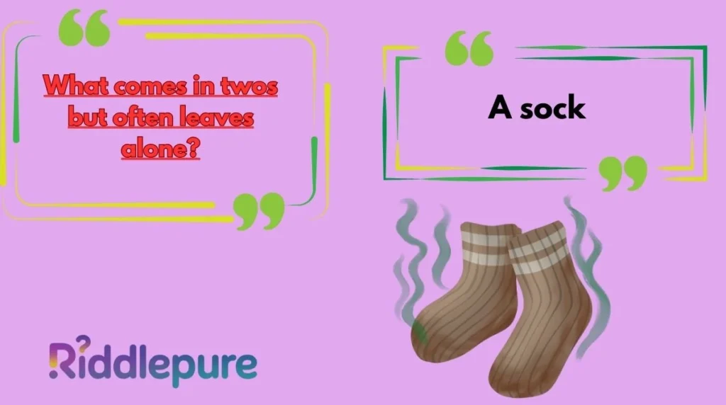 Sock Riddles with Answers