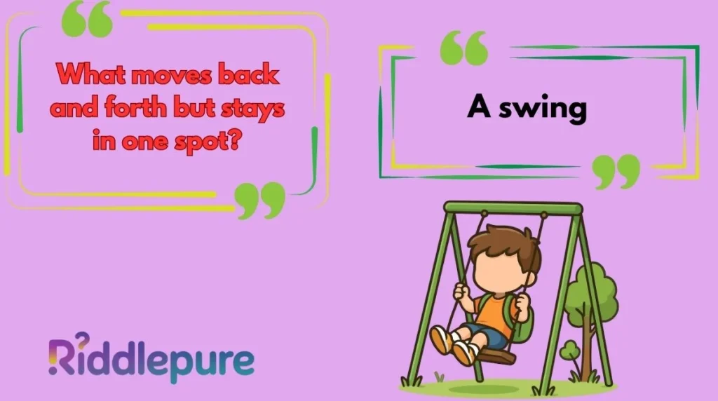 Swing Riddles with Answers