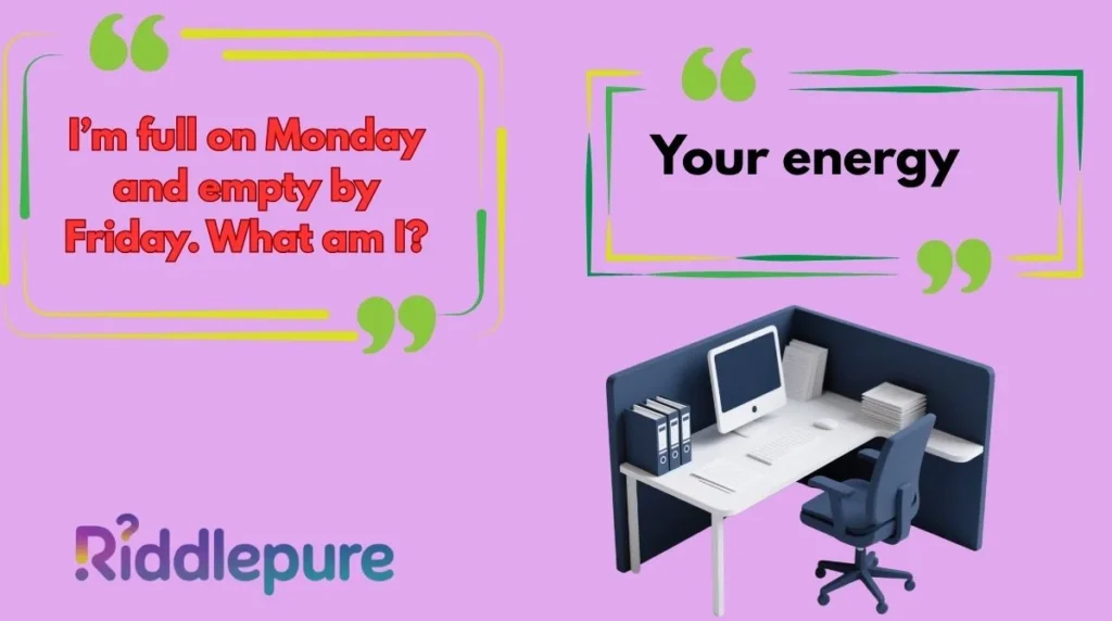 Workplace Riddles for Adults