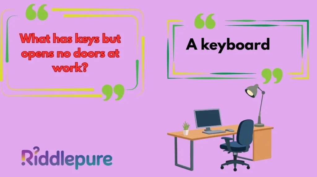 Workplace Riddles with Answers