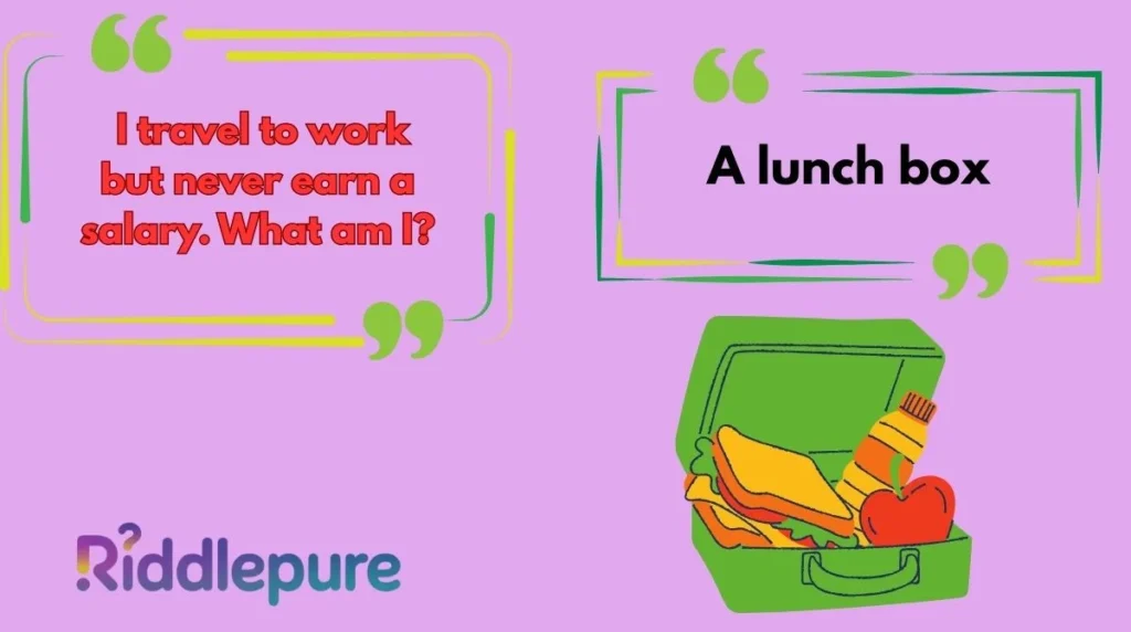Lunch Box Riddles for Adults