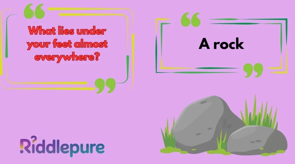 Rock Riddles with Answers