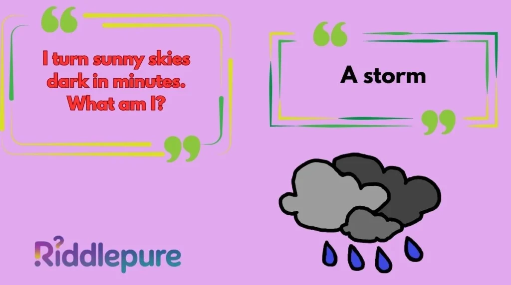 Storm Riddles with Answers