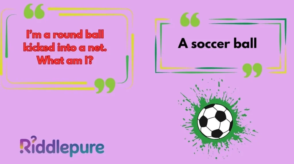 Soccer Riddles for Kids