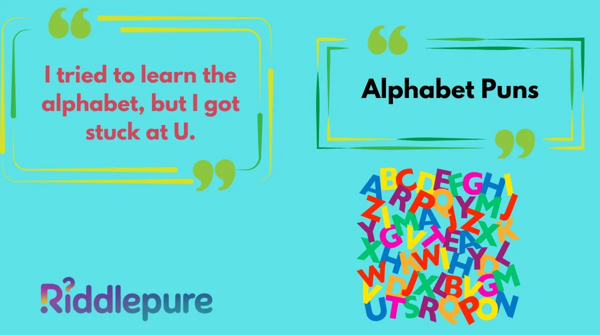 Alphabet Puns