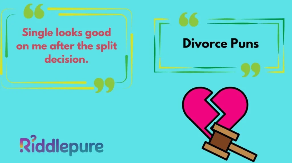 Divorce Puns