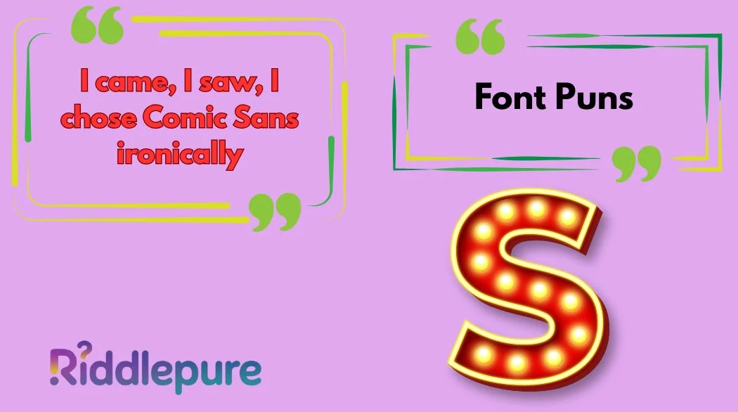 Font Puns