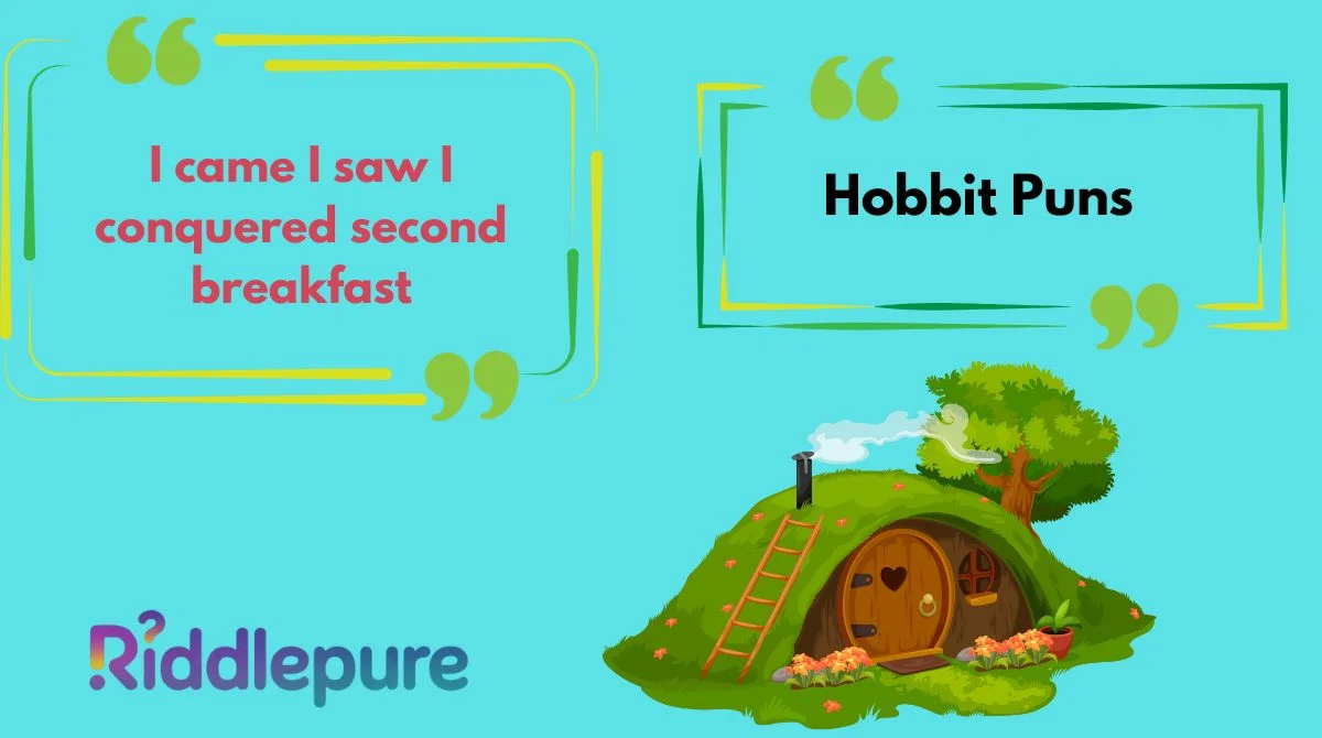 Hobbit Puns