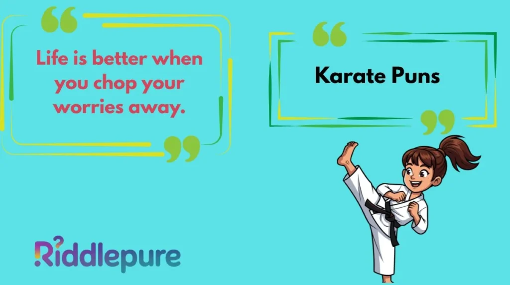 Karate Puns