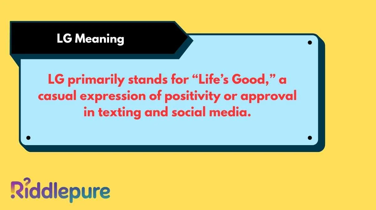 LG Meaning