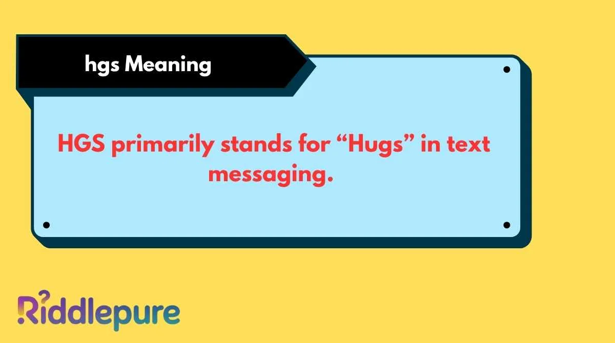 hgs Meaning
