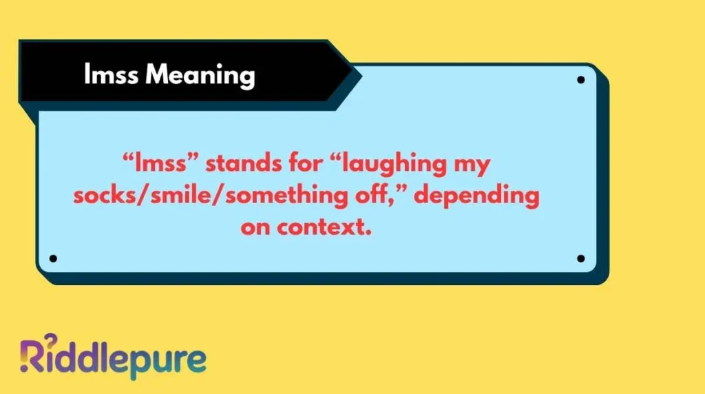 lmss Meaning