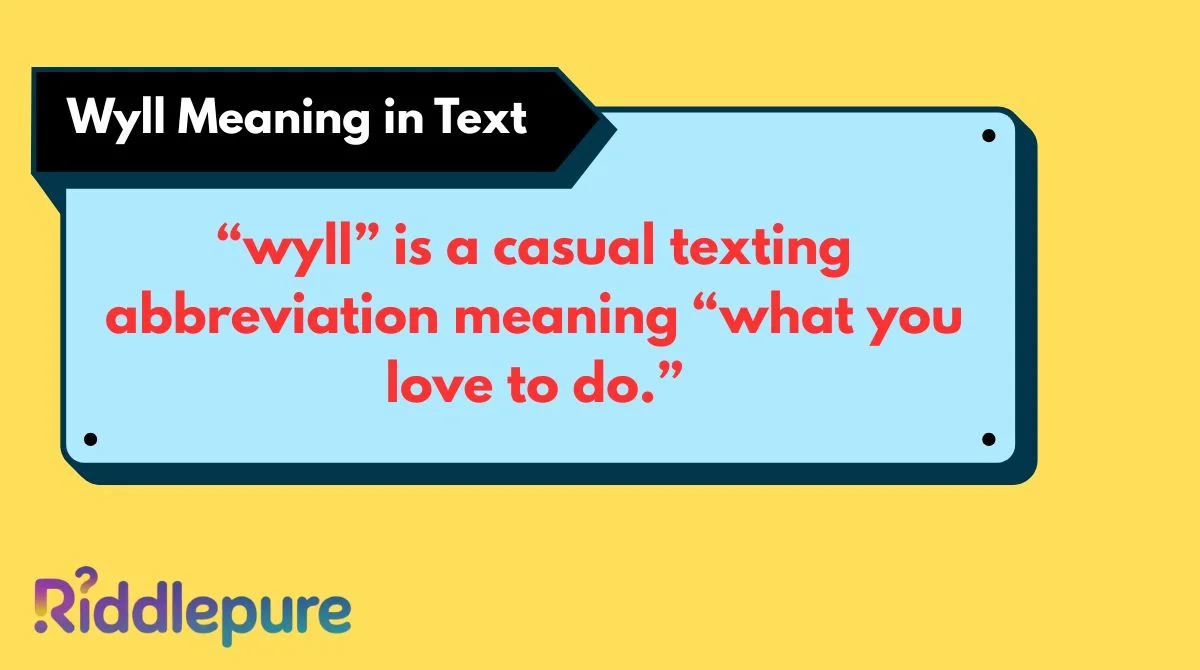 Wyll Meaning in Text